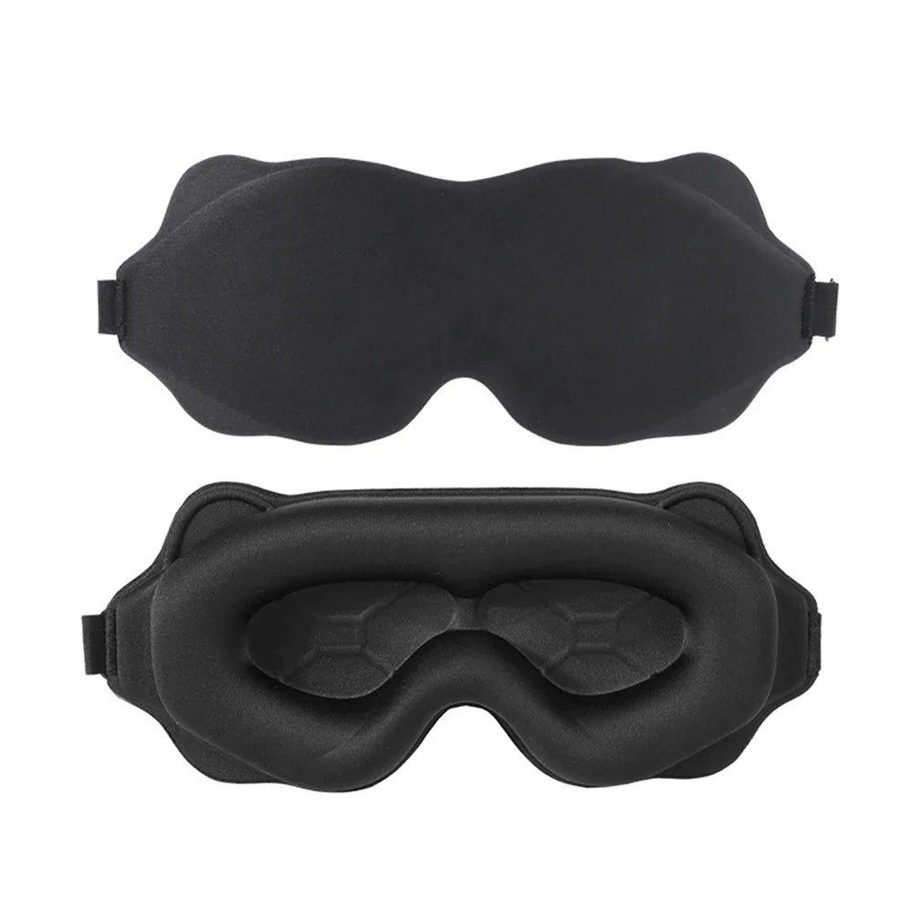 3D Sleeping Mask – 100% Blackout, Zero Eye Pressure